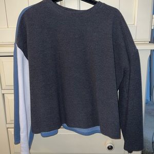 Zara block colored sweatshirt
